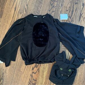Pottery Barn Kids Black Bat Costume